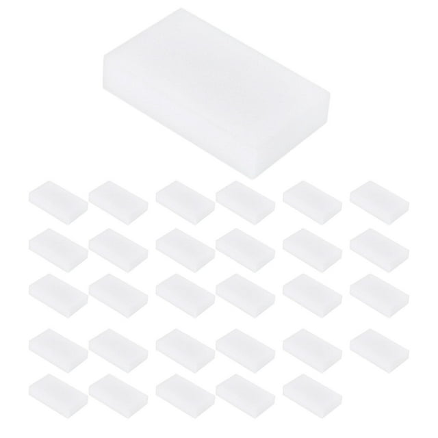 DOLITY 30 Pieces Sponge Block Portable Foam Cleaner Window Wiper Household Cleaner Tool S