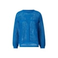thumbnail image 4 of Pull Oversize pour Femmes Manches Longues Croisé Imprimé Punk Déchiré Tricoté Mode Urbaine, 4 of 8