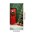 thumbnail image 3 of ToyKingdee Christmas Door Cover - Santa Claus Holiday Banner for Party Decoration, 3 of 6