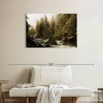 thumbnail image 2 of Elephant Stock Yosemite Merced River Wall Art - Horizontal Canvas Wall Art - Living Room Wall Decor - Nature Canvas - Brown And Gray Decor - 36" x 24", 2 of 8