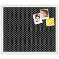 thumbnail image 2 of PinPix 20x17 Custom Cork Bulletin Board White - Black Clover Poster Board Has a Fabric Style Canvas Finish, Framed in White - Black Clover, by ArtToFrames (PinPix-135), 2 of 5
