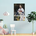 thumbnail image 4 of Dansby Swanson Poster Canvas Poster Posters Wall Art Painting Canvas Gift Living Room Prints Bedroom Decor Poster Artworks 16x24inch(40x60cm), 4 of 6
