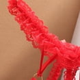 thumbnail image 5 of Ozmmyan Sexy Underwear for Women, Plus Size Lace Sheer Lingerie Panties Lace Knickers Briefs Underwear Thong for Women Naughty for Play, Gift, on Clearance, 5 of 6