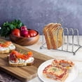 thumbnail image 4 of Stainless steel horseshoe toaster display home kitchen toaster outdoor camping picnic toaster rack home outdoor kitchen, 4 of 5