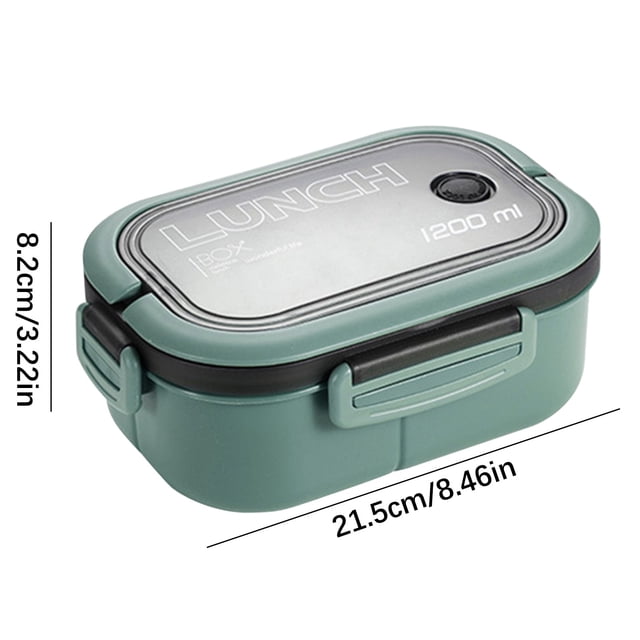Double-layer Bento Box Japanese-style Microwave Lunch Box Office Worker Reducing Meal Divided Lunch Box