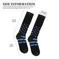 thumbnail image 2 of Picia Navy Camouflage American Flag Printed Sports Compression Socks - 15-20mmHg Graduated Compression, High-Performance Soft and Breathable Socks for Men and Women, 2 of 5