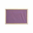 thumbnail image 1 of Psychedelic Wall Art with Frame, Hypnotic Spiral Pattern Spell Theme Optic Illusion Effect Retro Illustration, Printed Fabric Poster for Bathroom Living Room, 35" x 23", Violet Orange, by Ambesonne, 1 of 2