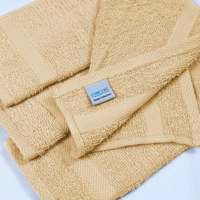Set of 6 Hand Towels 100% Cotton Large Hand/Salon Towels Set (6