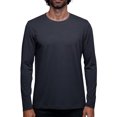 thumbnail image 1 of Playera Manga Larga Para Hombre De Algodón Pima y Tela Spandex Unbranded Co Long Sleeve Crew Neck Stormy Gray 2XL, 1 of 6