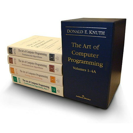The Art of Computer Programming, Volumes 1-4a Boxed Set (Best Computer For Computer Programming)