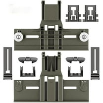 Upgraded Dishwasher Top Rack Adjuster Parts W10350375 W10712395 Replacement for Whirlpool Kenmore Dishwasher Top Rack Part