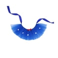 thumbnail image 2 of Chmadoxn Independence Day Pet Costume Set, 4th of July Dog Cat Tutu Skirt Hat Headband, Red White and Blue Patriotic Stars Stripes Outfit for Small Medium Dogs, Memorial Day Party, 2 of 6
