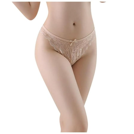 

HHei_K Women s charming Lace Solid Colour Hip Lift Fashion Plus Size Panties