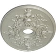 thumbnail image 3 of Ekena Millwork 30 3/4"W x 21 1/4"H x 3 7/8"ID x 1 5/8"P Alexa Ceiling Medallion (Fits Canopies up to 5 5/8"), Hand-Painted Flash Copper, 3 of 6