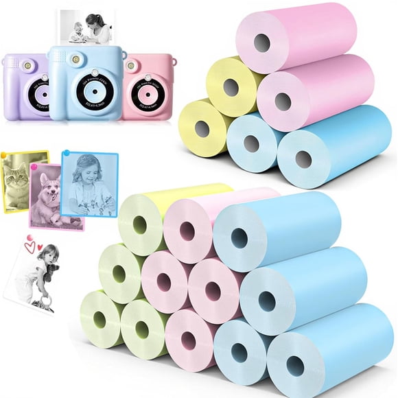 Papel para cámara QUASON 5,7 cm × 2,5 cm – 18 rollos sin BPA
