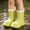 Green, variant on Kids Brown Rain Boots for Lightweight Waterproof EVA Kids Boots Non-Slip Easy On Pull-On Casual Outdoor Shoes,Size 7 T