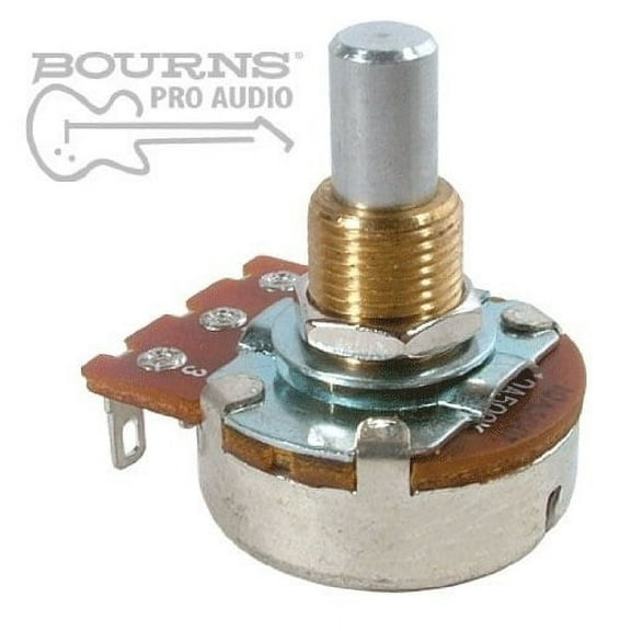 Bourns Guitar & Amp Potentiometer 250K Audio Solid Shaft