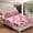Pink Red, variant on Erosebridal Kawaii Bowknot Bed Sheets Twin For Girls,Cartoon Strawberry Bedding Sets Twin Size,Love Heart Decor,Lightweight,3pcs