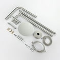 thumbnail image 4 of Freestanding Outdoor Shower with Detachable Shower Head, Deck Mounted Shower Kit, 4 of 5