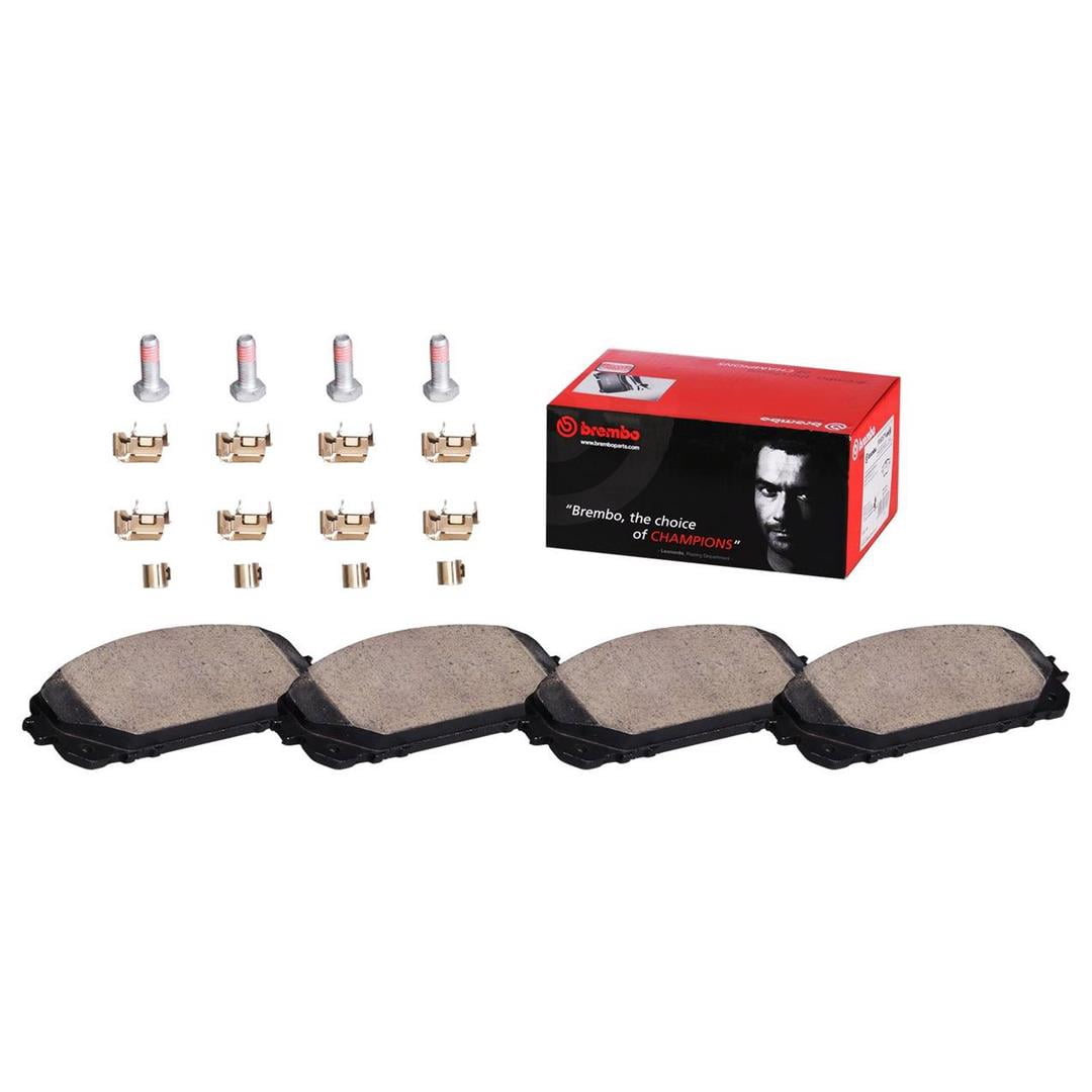 Brembo P37020N Premium NAO Ceramic OE Equivalent Pad