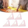 thumbnail image 1 of Regla triangular ANGGREK Regla de costura curva multifunción 5 piezas, 1 of 8