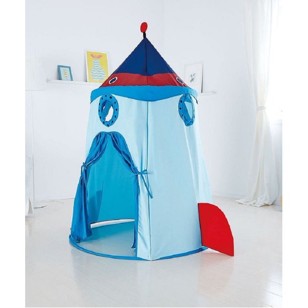 J'adore Rocket Ship Play Tent 43.3" X 63"