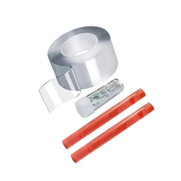 Blow Bubbles Double Sided Tape Relaxing Traceless Balloons Double Tapes