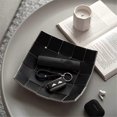 thumbnail image 4 of PU Leather Desktop Storage Tray, Folding Key Wallet Coin Holder, 4 of 5