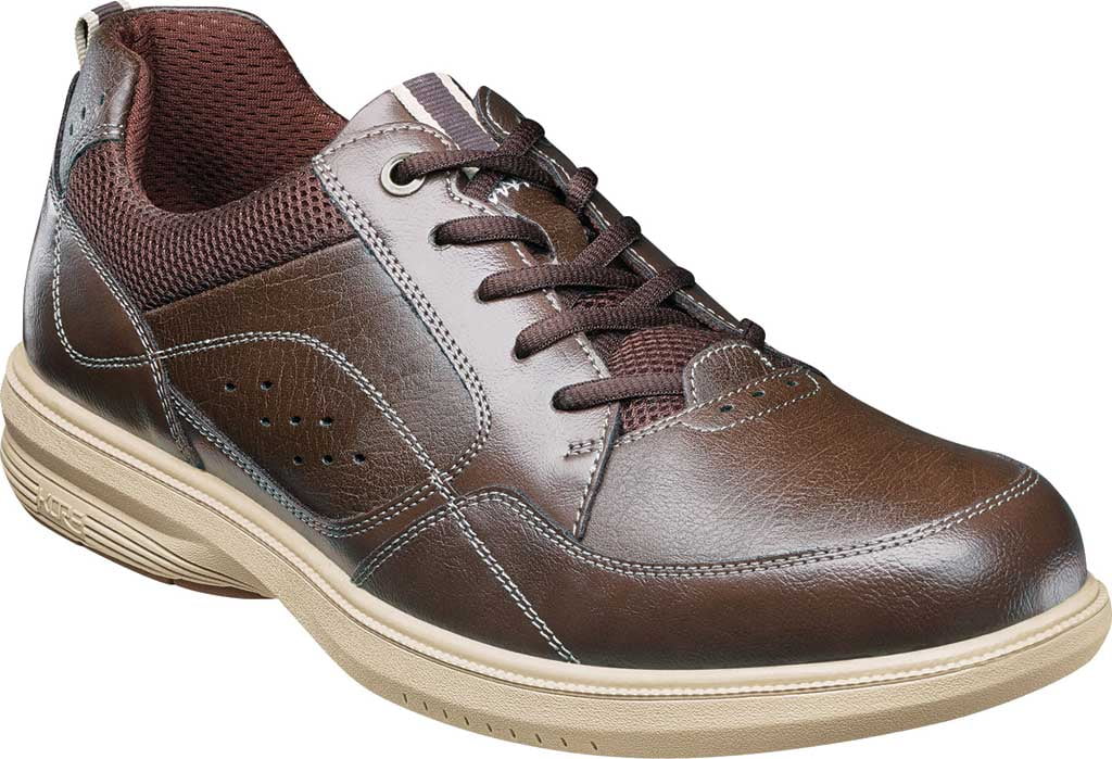 Nunn Bush Kore Walk Moc Toe Oxford Shoes Brown 84811-200 