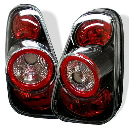 - Fits 02-06 Mini Cooper Hatchback 05-08 Mini Cooper Convertibles Blk Tail Lights