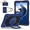 Navy Blue, variant on Case for Lenovo Tab One 8.7 inch 2025 / Tab K9 8.7" 2025 TB305XU TB305FU, Shockproof Protective Cover with Rotatable Kickstand/Hand Strap/Shoulder Strap