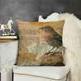 thumbnail image 2 of SHANXI Throw Pillow Cover on The Branch Accent Red Decorative Cute Pillowcase for Sofa Couch 24x24in, 2 of 5