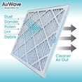 thumbnail image 6 of AirWave 14x20x1 MERV 8 Pleated HVAC AC Furnace Air Filter, 6-Pack, 6 of 6