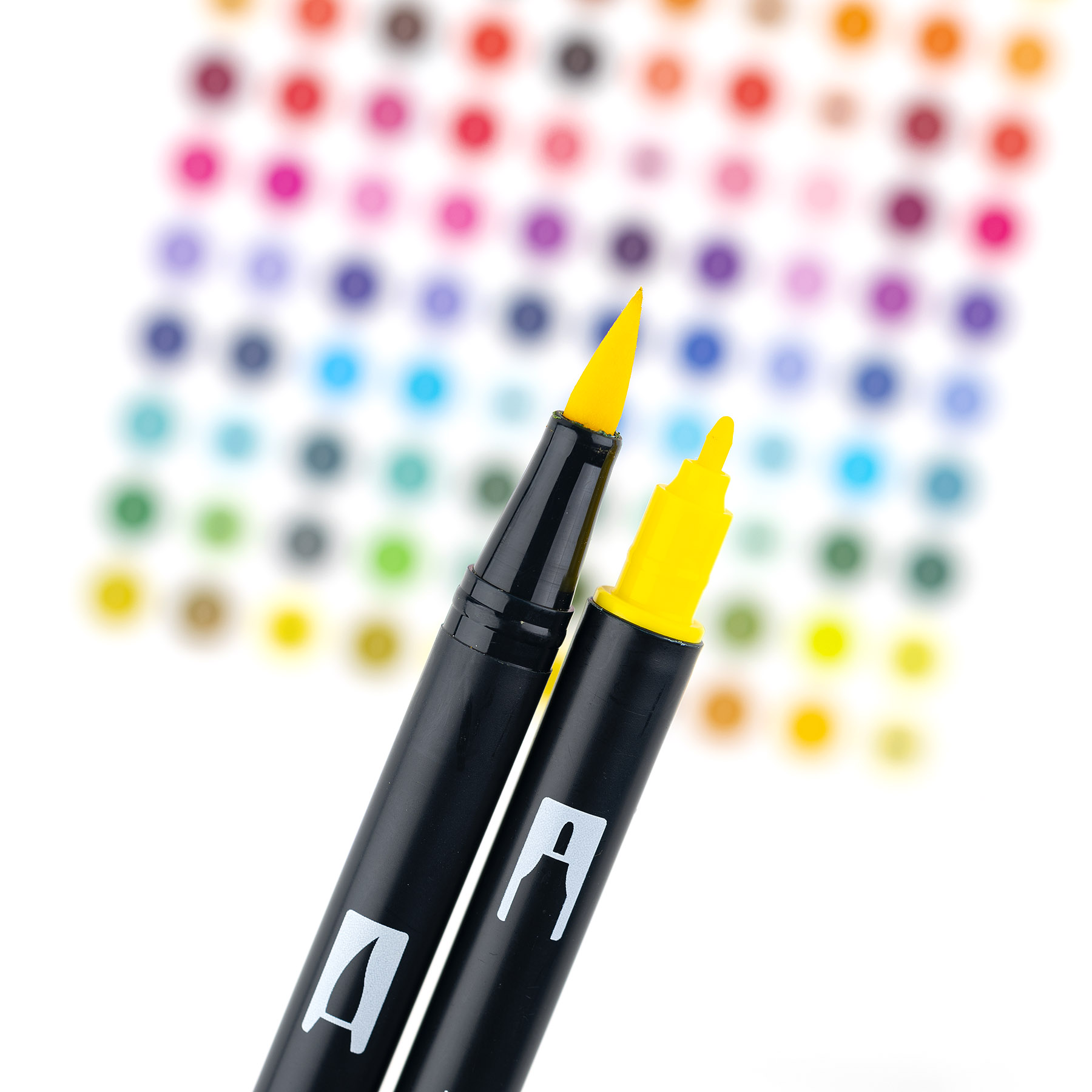 Tombow Dual Brush Pen Set, 10-Colors, Eighties - Sam Flax Atlanta