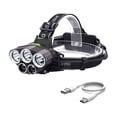 thumbnail image 1 of High-Intensity USB Rechargeable LED Headlamp with 25000 Bright Beam for Outdoor Adventures, 1 of 9