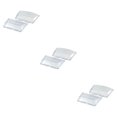 thumbnail image 4 of Transemion 1 Pair Light Lens Cover Guard Mud Tips for Transparent 52x100mm 3Set, 4 of 6