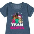 thumbnail image 3 of Barbie - Holidays & Christmas - Team Santa - Toddler & Youth Girls Fleece Dress, 3 of 5