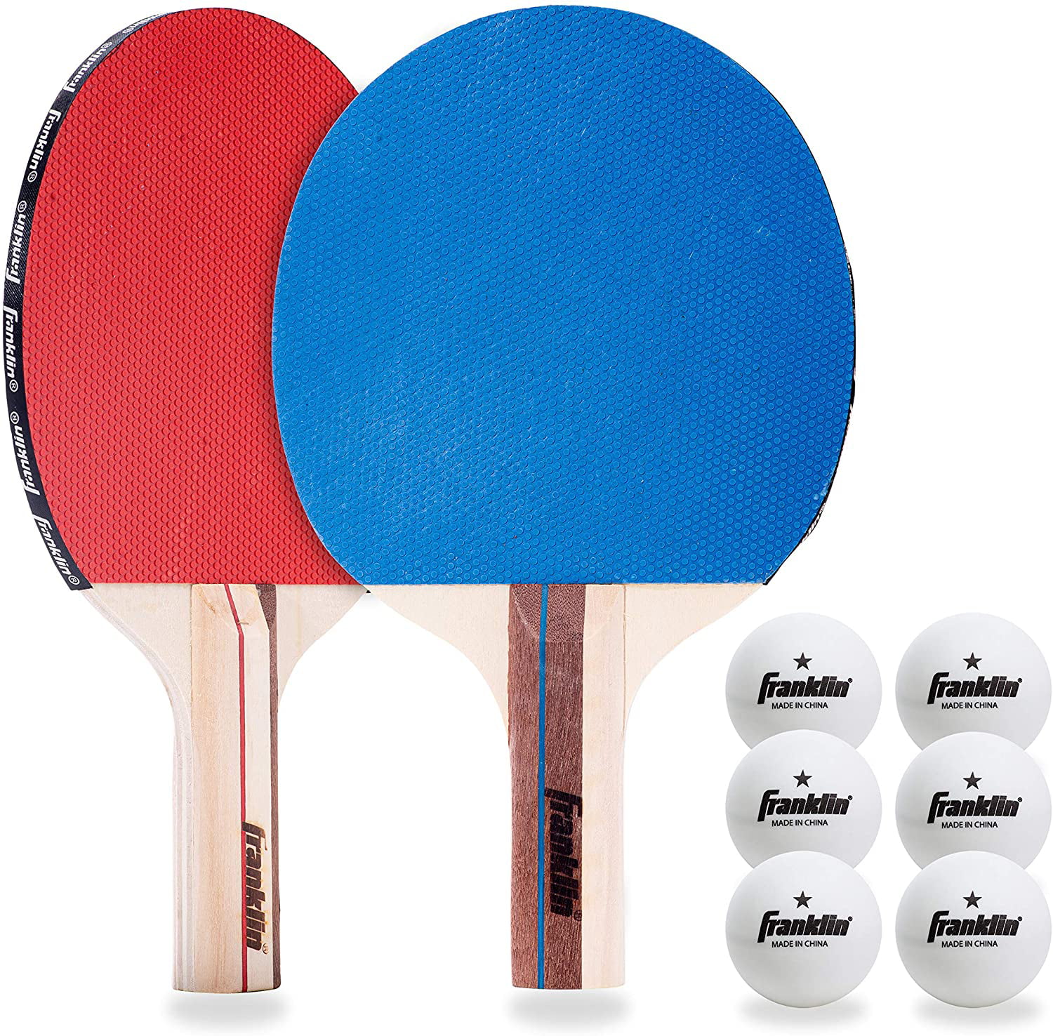 Franklin Sports 2 Player Table Tennis Paddle and Ball Set 
