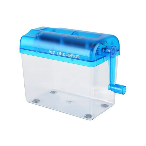 Mini trituradora portátil, herramienta de corte Manual de documentos en papel para oficina en casa