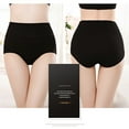 thumbnail image 4 of Ruyang Period Underwear for Women Women's Hipster Panties High Waist Ladies Shapewear Ladies Belly Butt Lifting Panties Vibrating Pantie's with Control, 4 of 4
