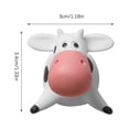 thumbnail image 3 of Cow Cartoon 3D Resin Refrigerator Stickers - DIY Creative Clips, High-Quality Material, Strong Magnet, Great Gift, Durable, 3 of 6