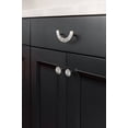 thumbnail image 6 of Goo-Ki 3"(76 mm) Hole Centers Luxurious & Sturdy Zinc Alloy Cabinet Handls,Satin Nickel Cabinet Pulls for Kitchen,Drawer,Cupboard & Wardrobe, 6 Pack, 6 of 11