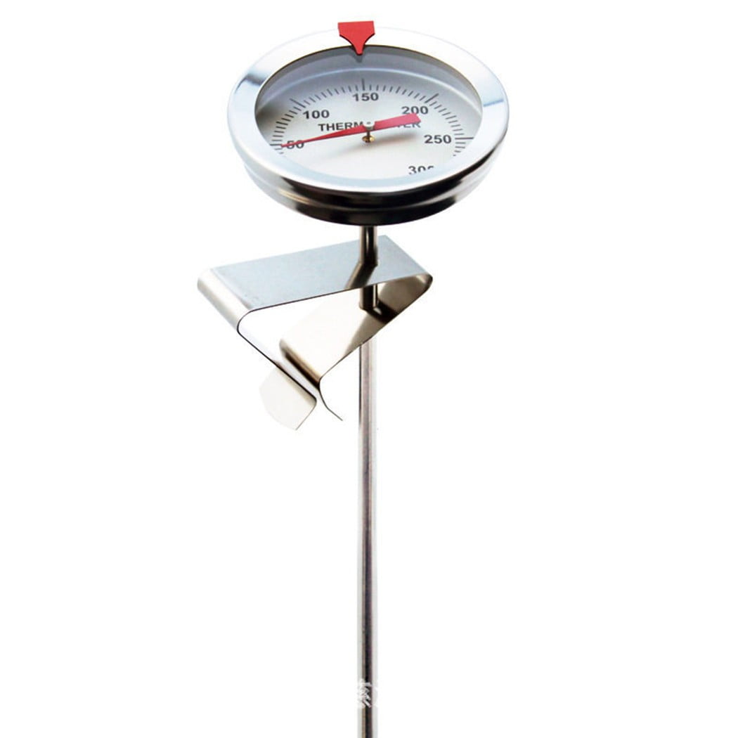 0-300℃ Barbecue BBQ Smoker Grill Stainless Steel Thermometer Temperature Gauge 