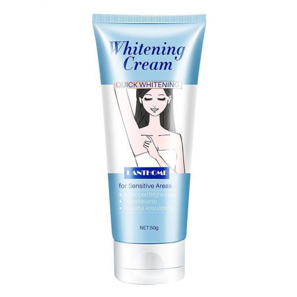 2x Crema blanqueadora corporal de 50 ml, blanqueamiento oscura, axila, ingle, piernas, rodillas, aclaramiento Sunnimix Gel blanqueador de axilas