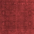 thumbnail image 1 of Ahgly Company Machine Washable Indoor Square Abstract Red Modern Area Rugs, 8' Square, 1 of 4