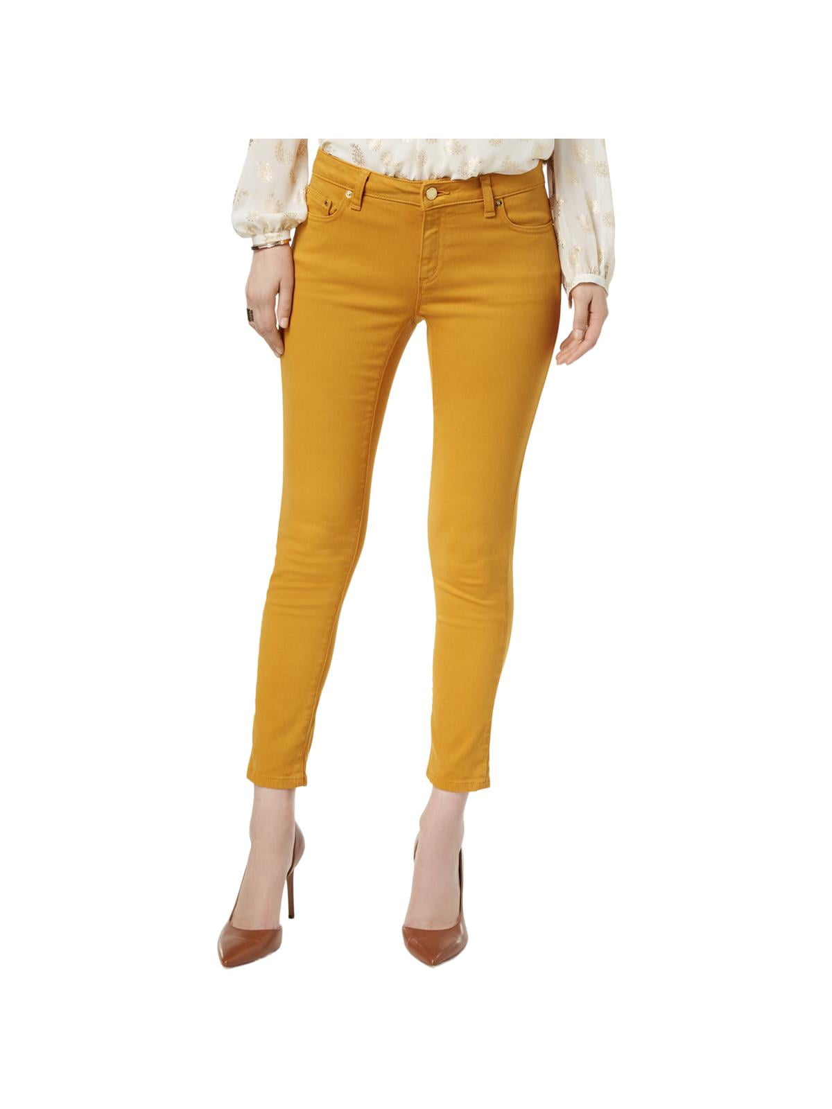 michael kors yellow jeans