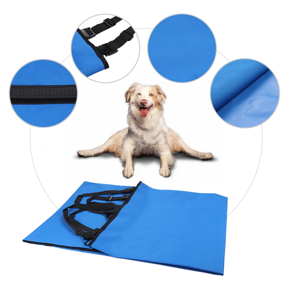 CoastaCloud Waterproof Pet Rear Bench Seat Cover Car Universal Size for