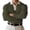 Green, variant on Xzbqbs Polo Shirts for Men Classic Henley Button Muscle Fit Knited Shirts Fashion Lightweight Color Block Business Golf Shirts