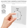 thumbnail image 3 of FONDOTIN Programmable Power-Off Timer Automatic Shutoff For Lights And Fans Indoor Electrical Outlet Timer Switch, 3 of 7