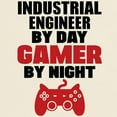 thumbnail image 3 of CafePress - INDUSTRIAL ENGINEER BY DAY GAMER BY NIGHT T Shirt - Men's Classic Graphic T-Shirt, 3 of 4